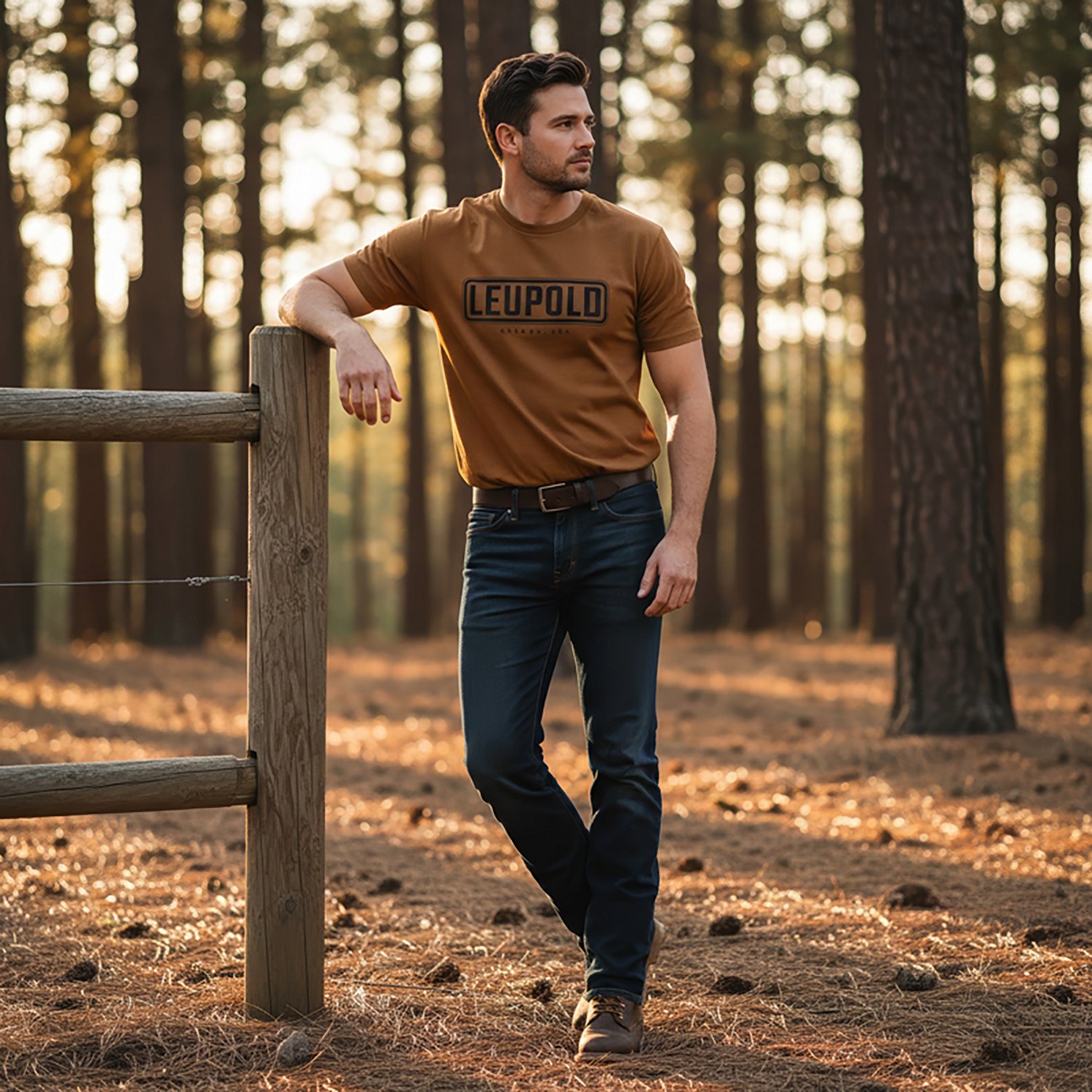 Leupold Men's Retro Stamp Graphic T-shirt