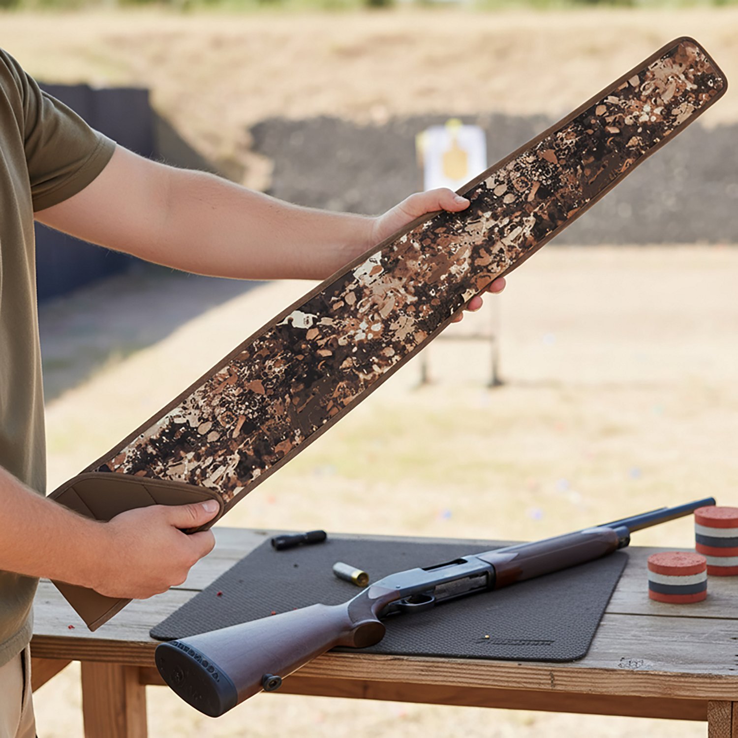 Allen Neoprene Camo Shotgun Slip Case