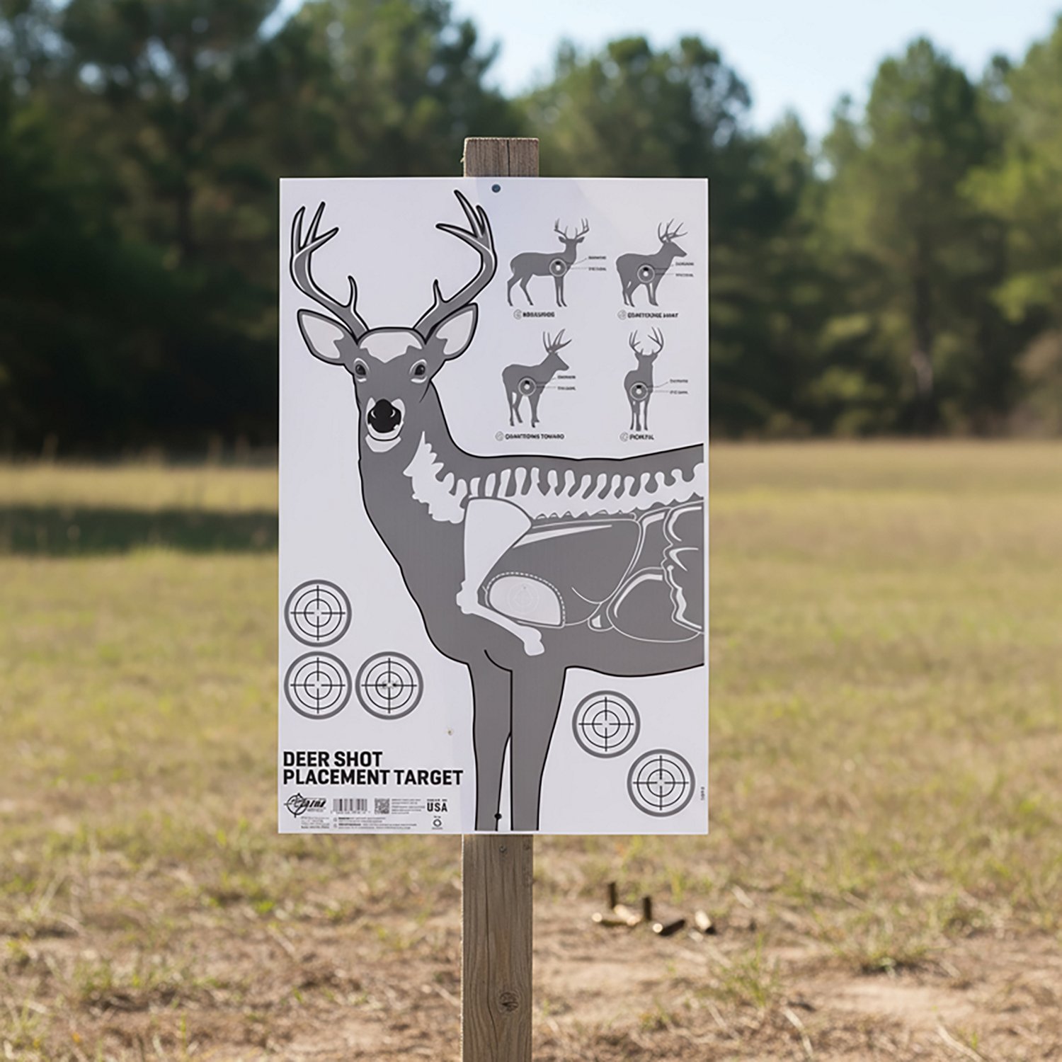 EZ Aim® Corrugated Deer Vital Target - view number 7