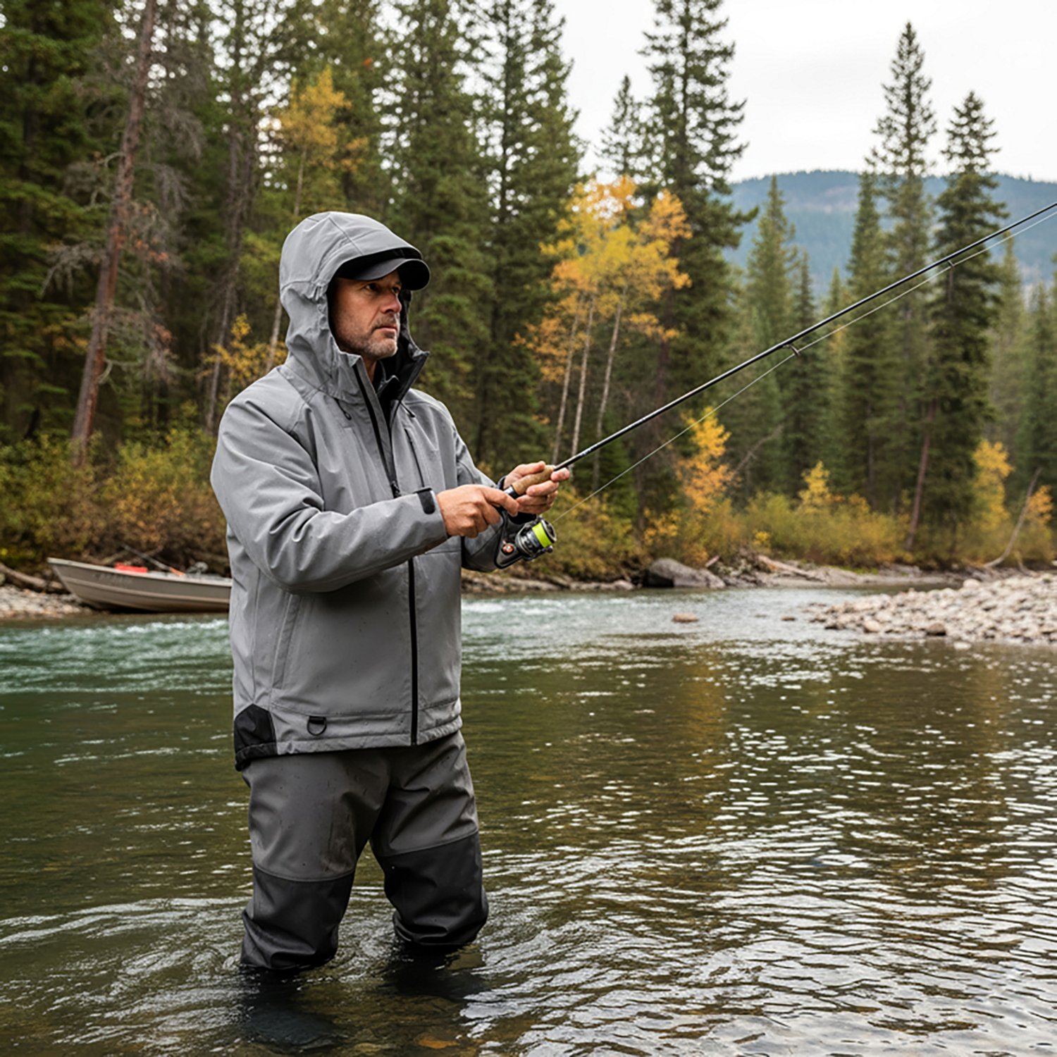 Magellan Outdoors Men's Jacob Wheeler Pro Fishing Parka - view number 4