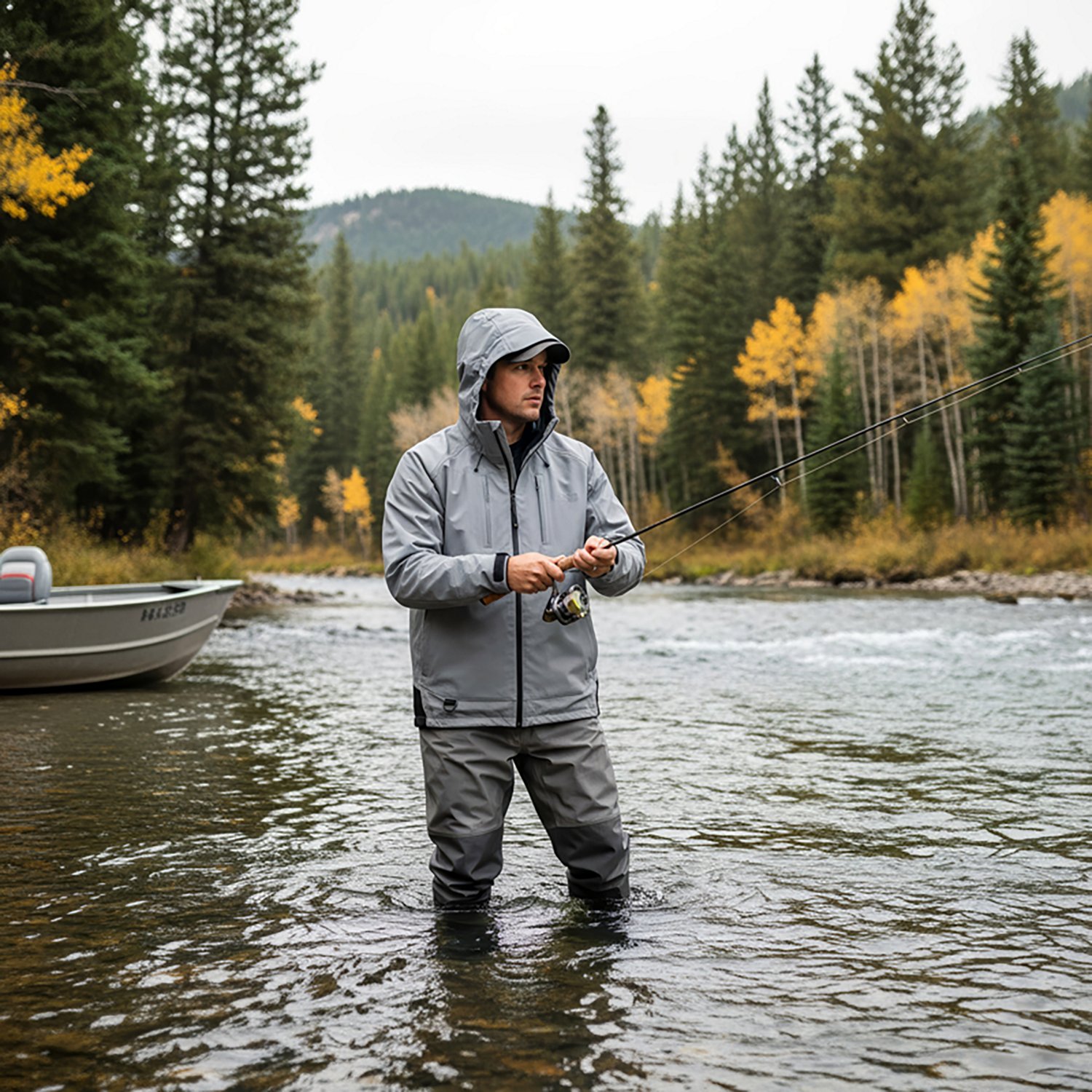 Magellan Outdoors Men's Jacob Wheeler Pro Fishing Parka - view number 5