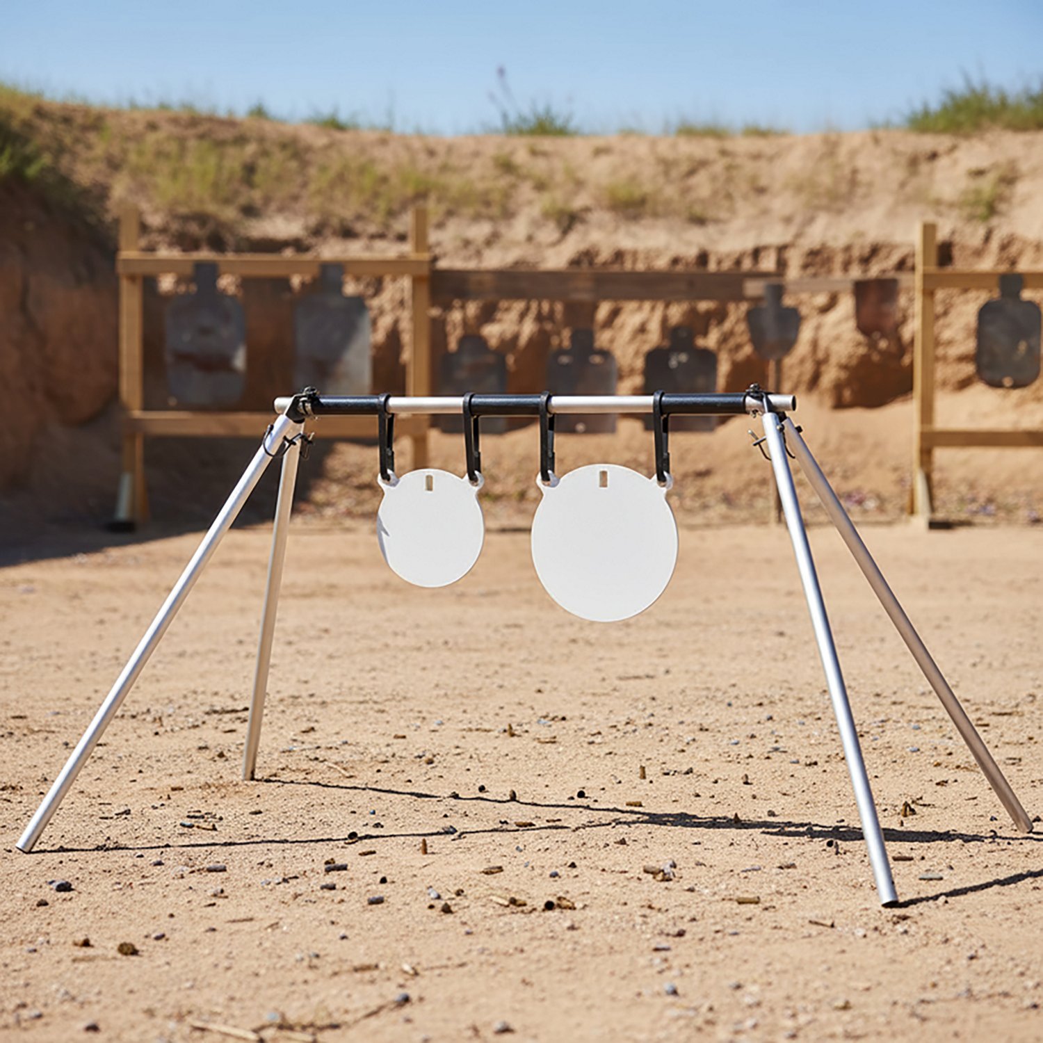 Birchwood Casey AR500 3/8 in 8 in and 10 in Gong Hanger Kit