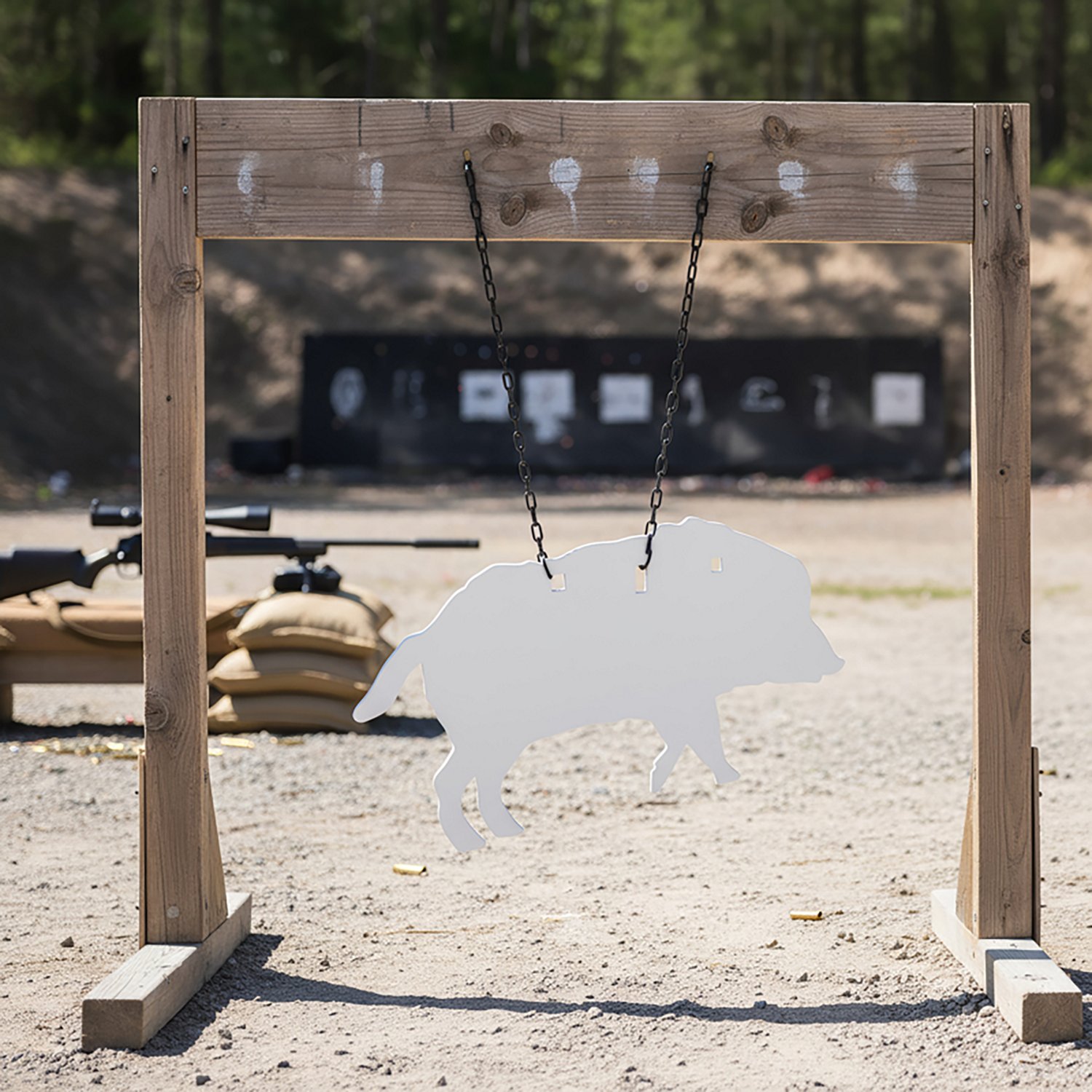 Birchwood Casey Silhouette AR500 Steel 3-hole Boar Target - view number 4