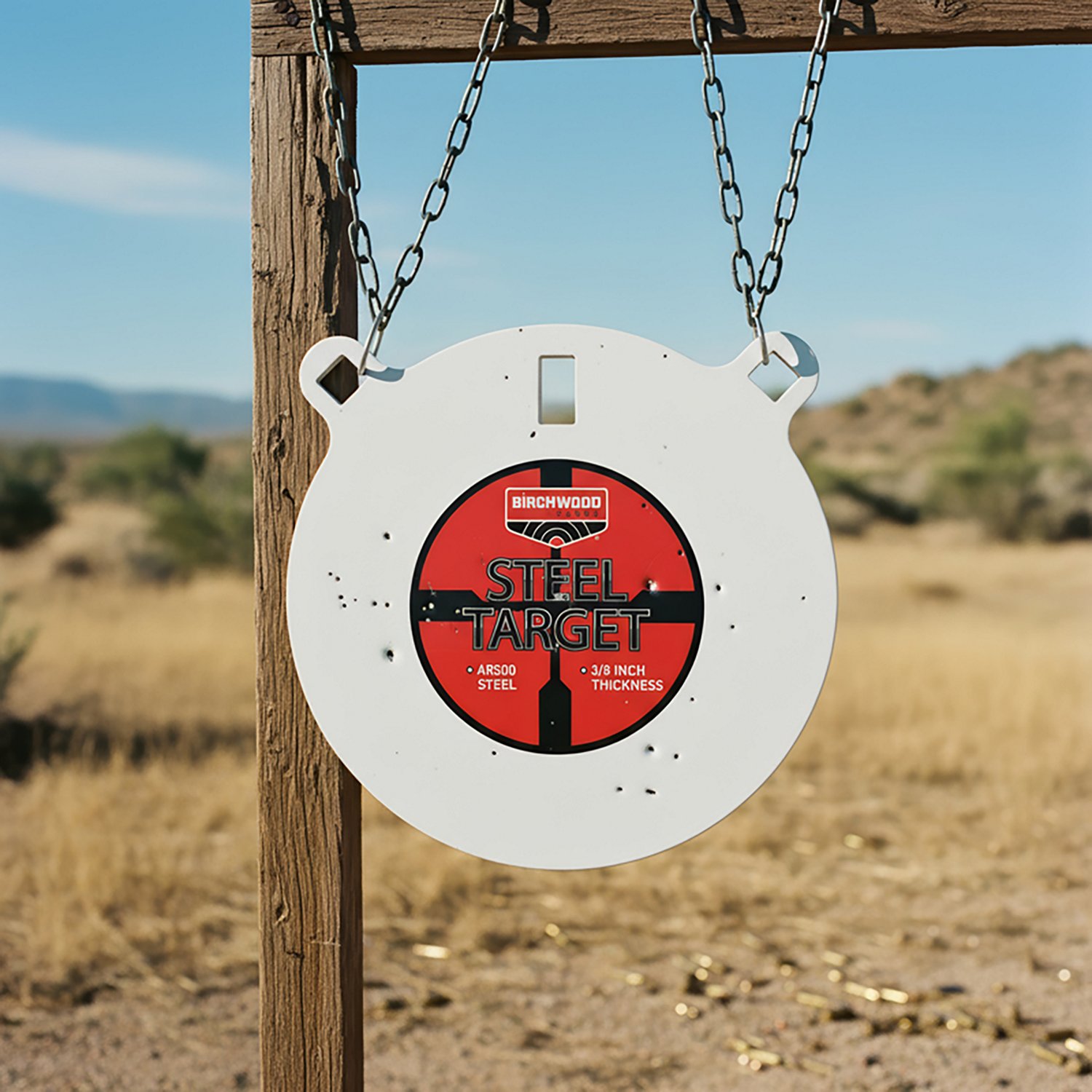 Birchwood Casey AR500 3/8 in. Round Steel Target 8 in.                                                                           - view number 4