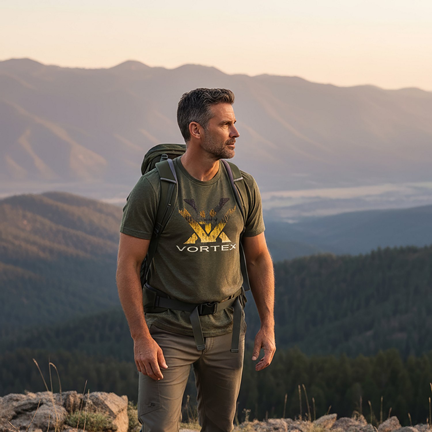 Vortex Men's Full-Tine Short Sleeve T-shirt - view number 3