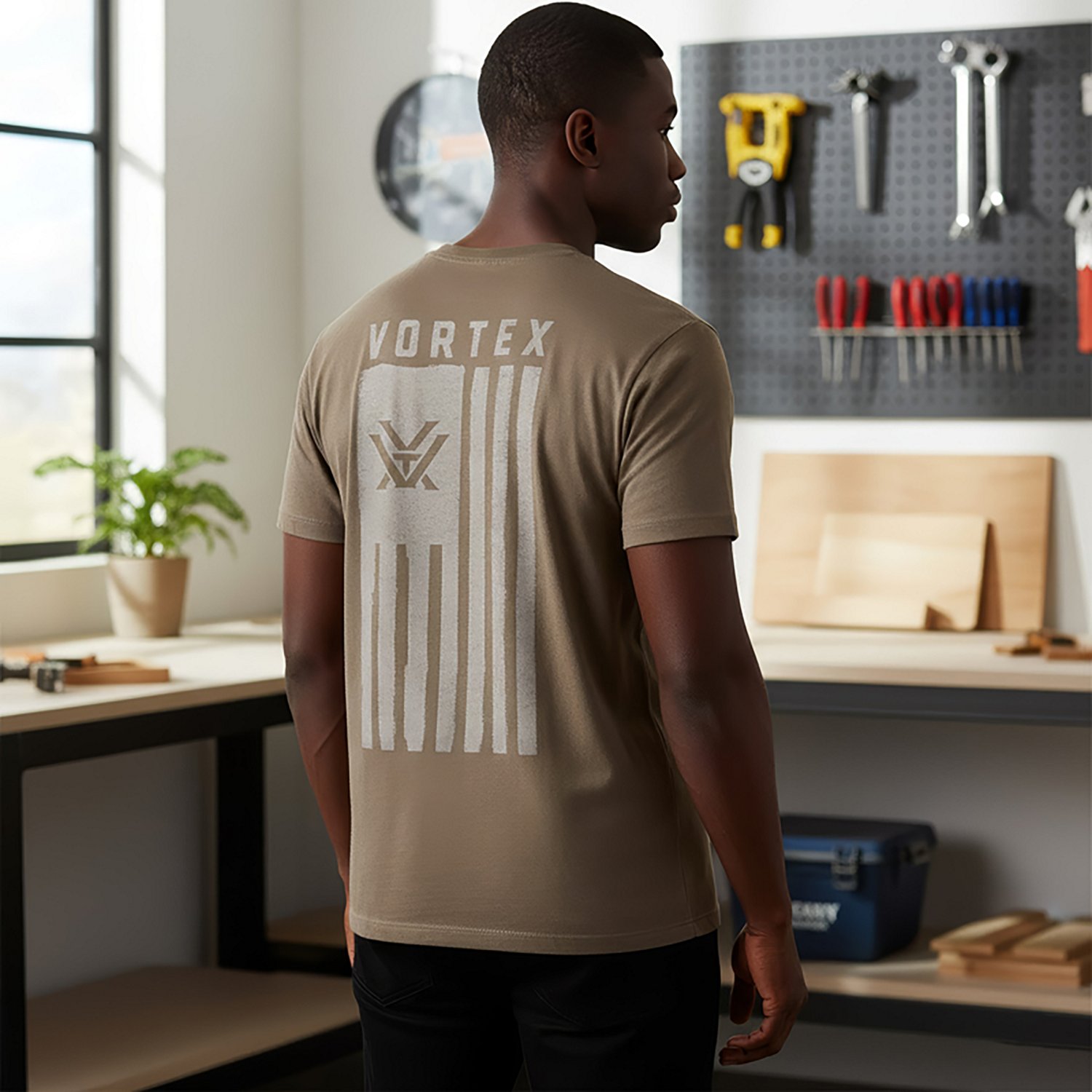 Vortex Men's Academy Salute Short Sleeve T-shirt - view number 3