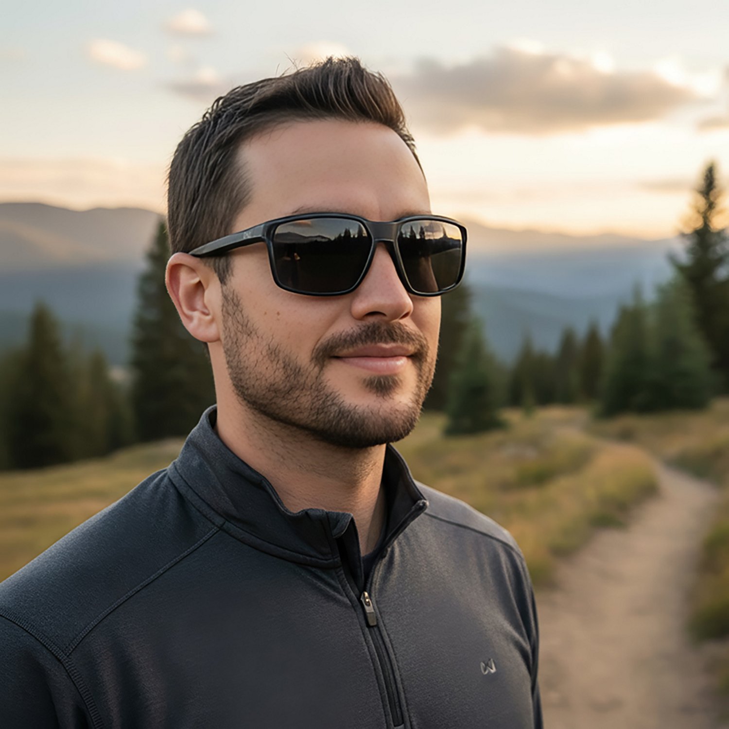 Wiley X Sierra Captivate Polarized Mirrored Sunglasses - view number 6