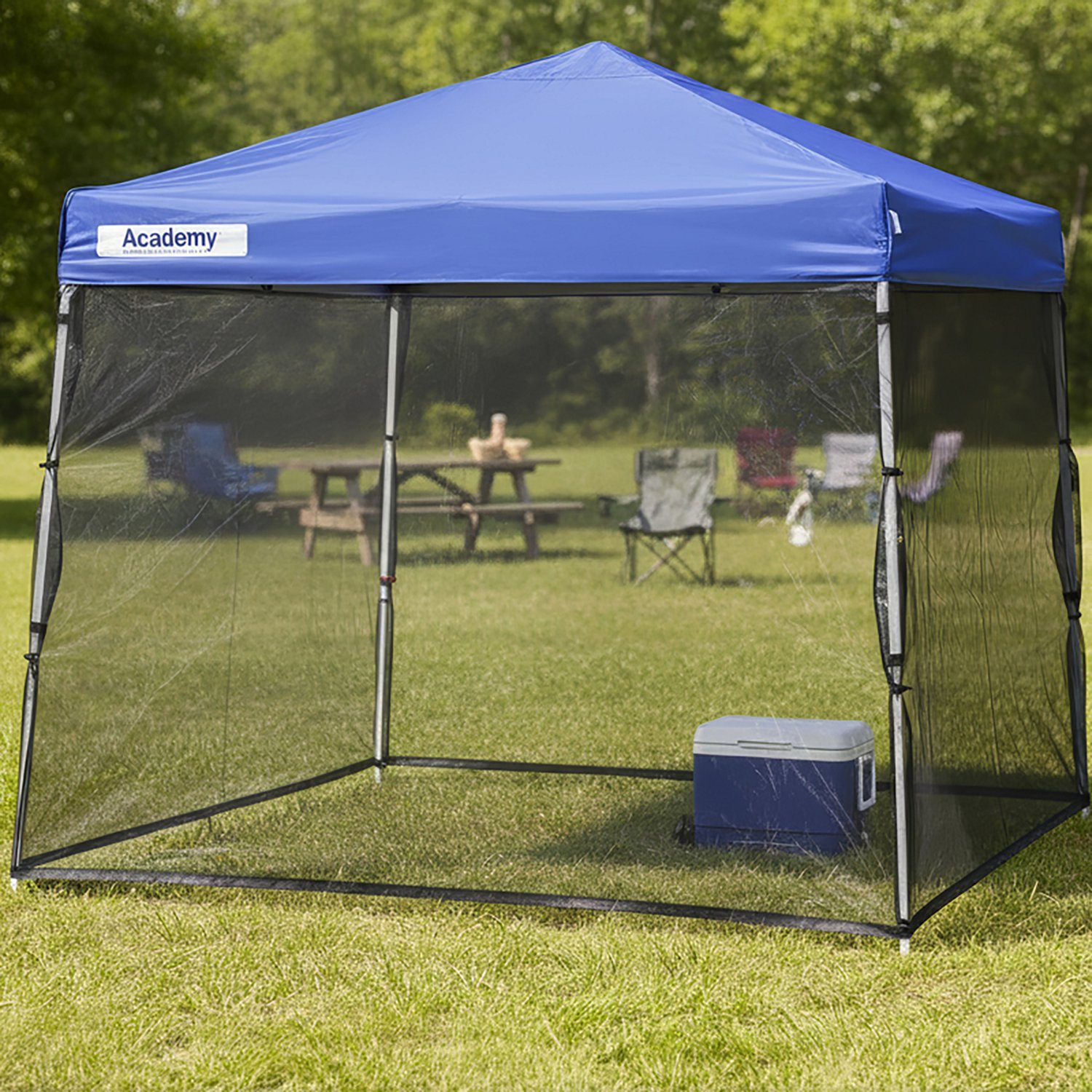 Z-Shade 10 ft x 10 ft Universal Mesh Sidewall - view number 2