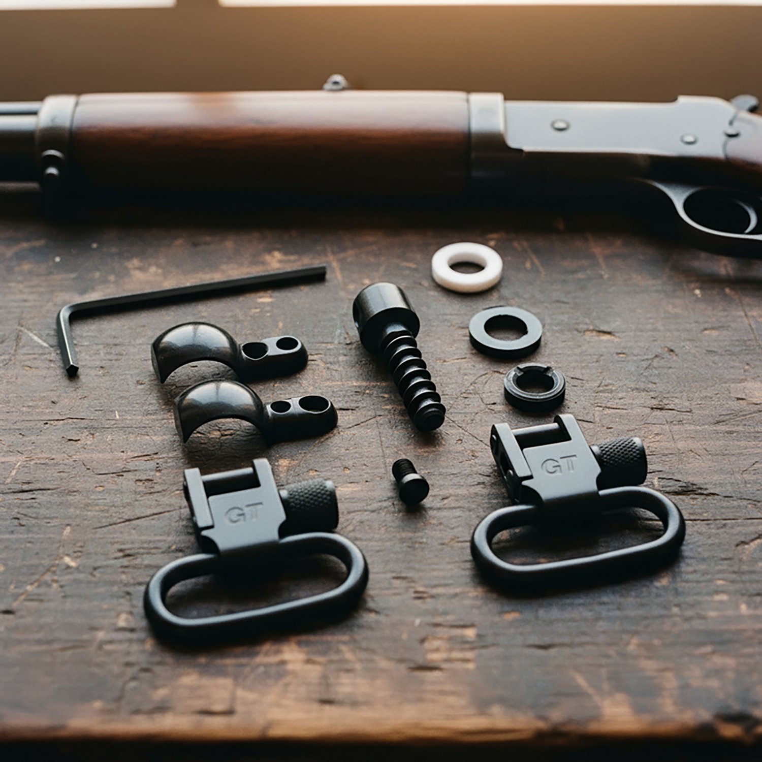 Grovtec Barrel Band 1" Loop Locking Swivel Set - view number 2