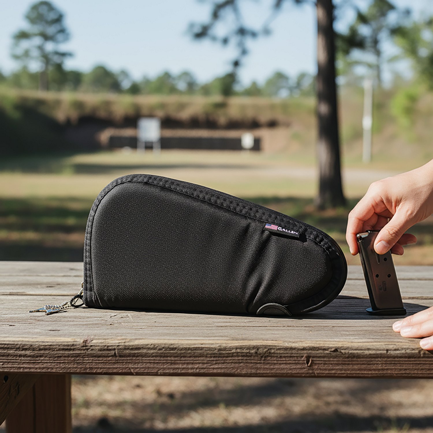 Allen Company 11 in Endura Locking Handgun Case