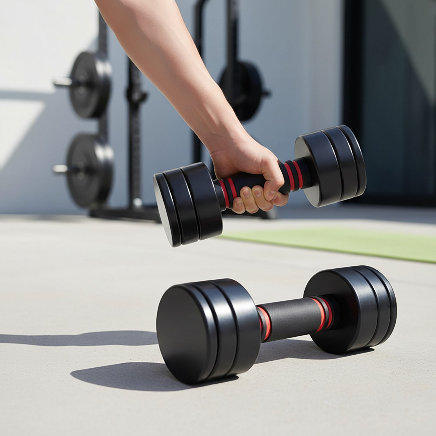 CAP Barbell 30lb Vinyl Adjustable Pair Dumbbell Set - view number 7