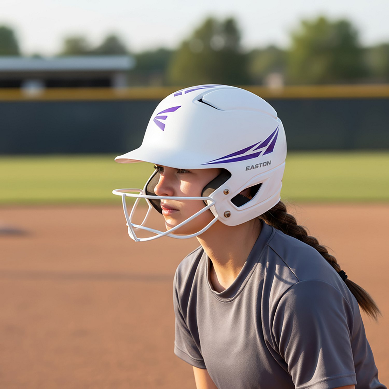 EASTON Quartz Batting Helmet with Softball Mask - view number 3