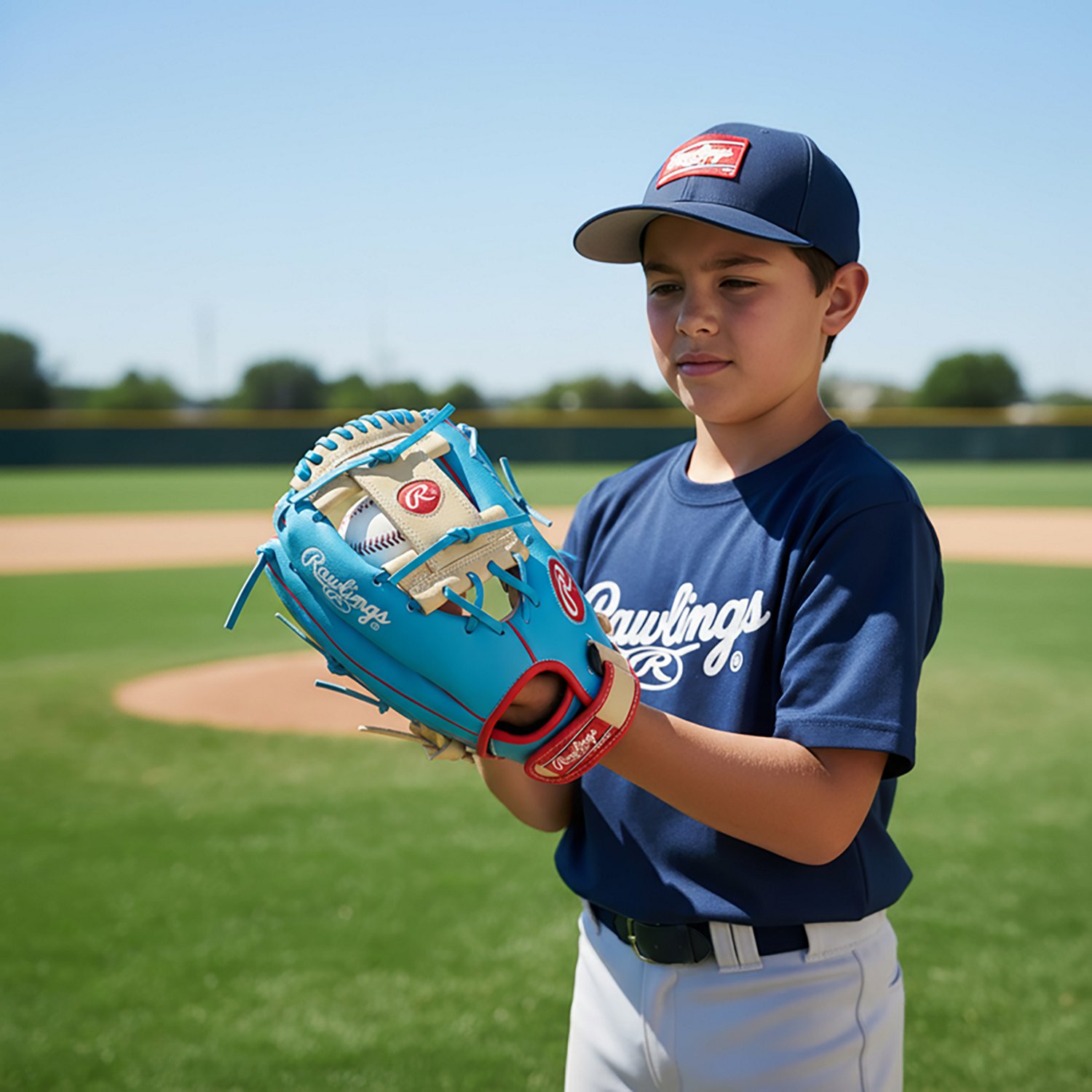 Rawlings 11.5 in. Youth Playmaker Baseball Glove - view number 4