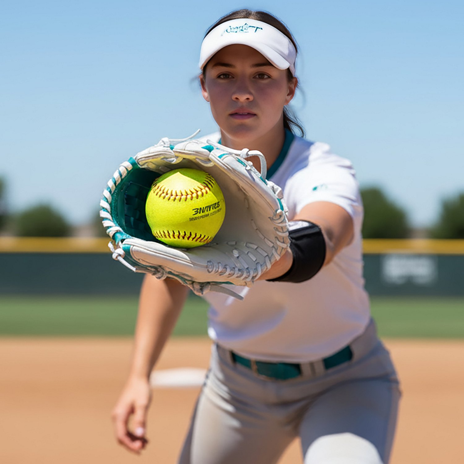 Rawlings 12.5 in Women's Shutout Fastpitch Softball Glove - view number 6