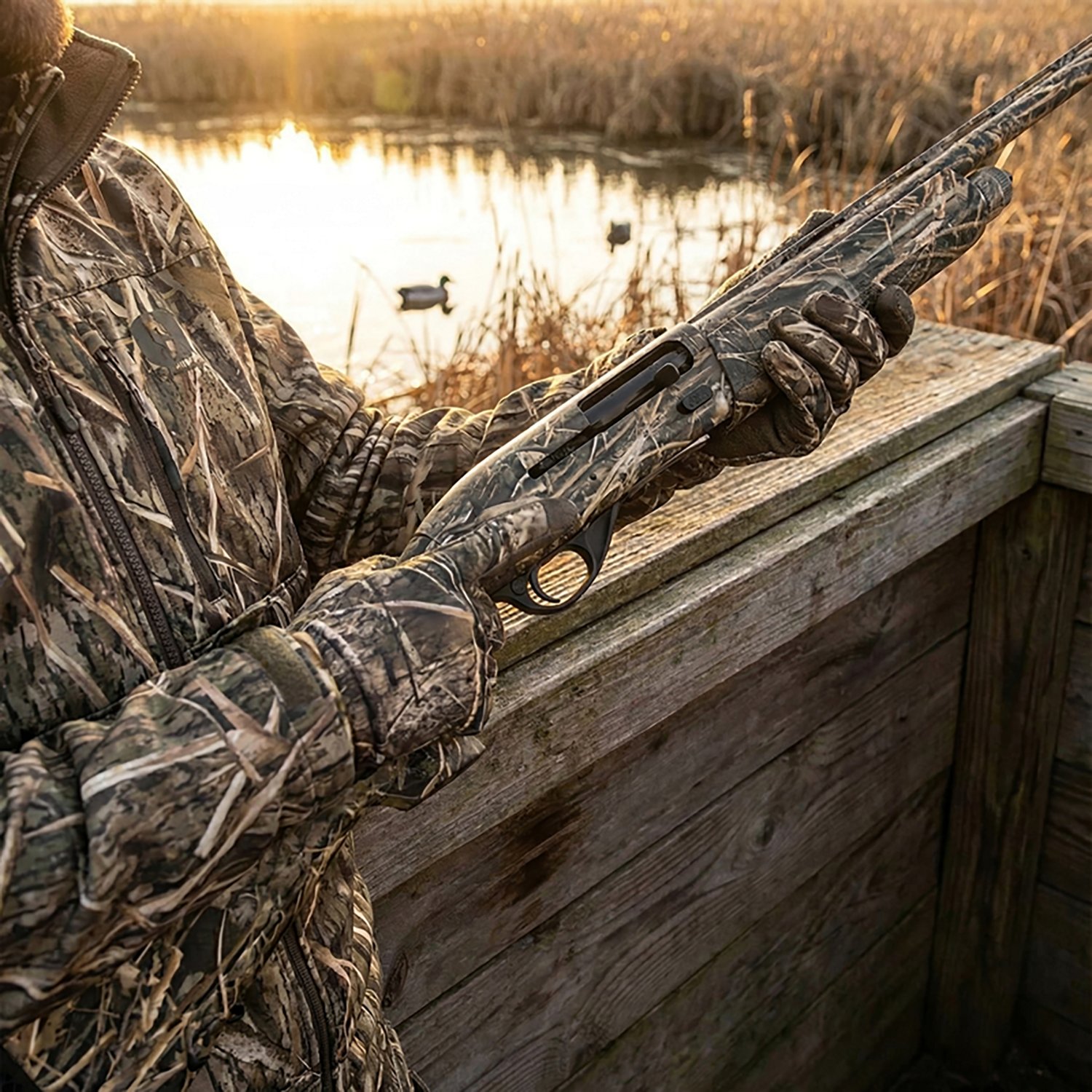 Weatherby Element II Waterfowl RT MAX-7 Camo 12/ Gauge28 Gauge Semi-Automatic Shotgun - view number 4