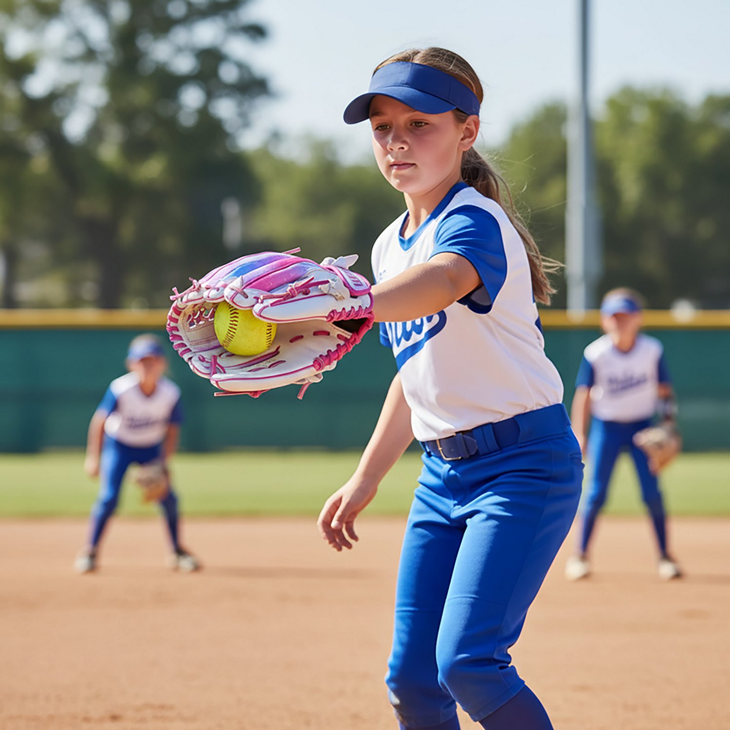 Wilson 12 in A440 Flash Fielding Fast Pitch Glove - view number 5