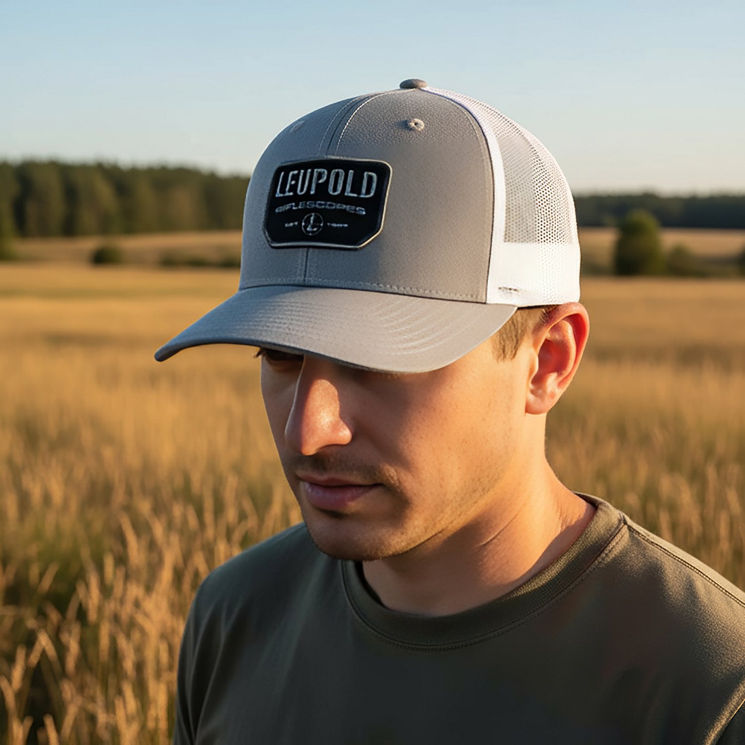 Leupold Men's Riflescopes Reticle Trucker Hat - view number 2