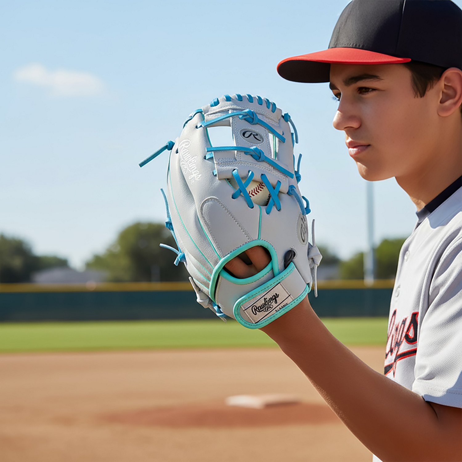 Rawlings 10.5 in Youth Mark of a Pro Lite Fransisco Lindor Baseball Glove - view number 6