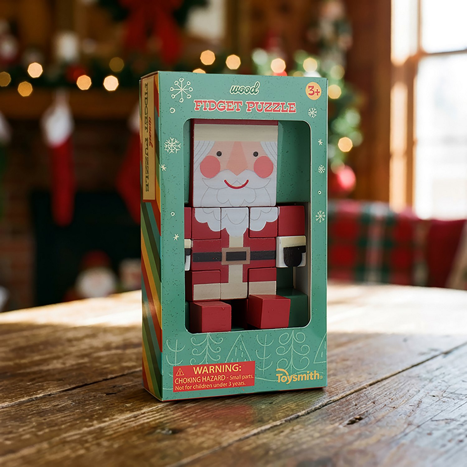 Toysmith Holiday Wood Fidget Puzzle - view number 7