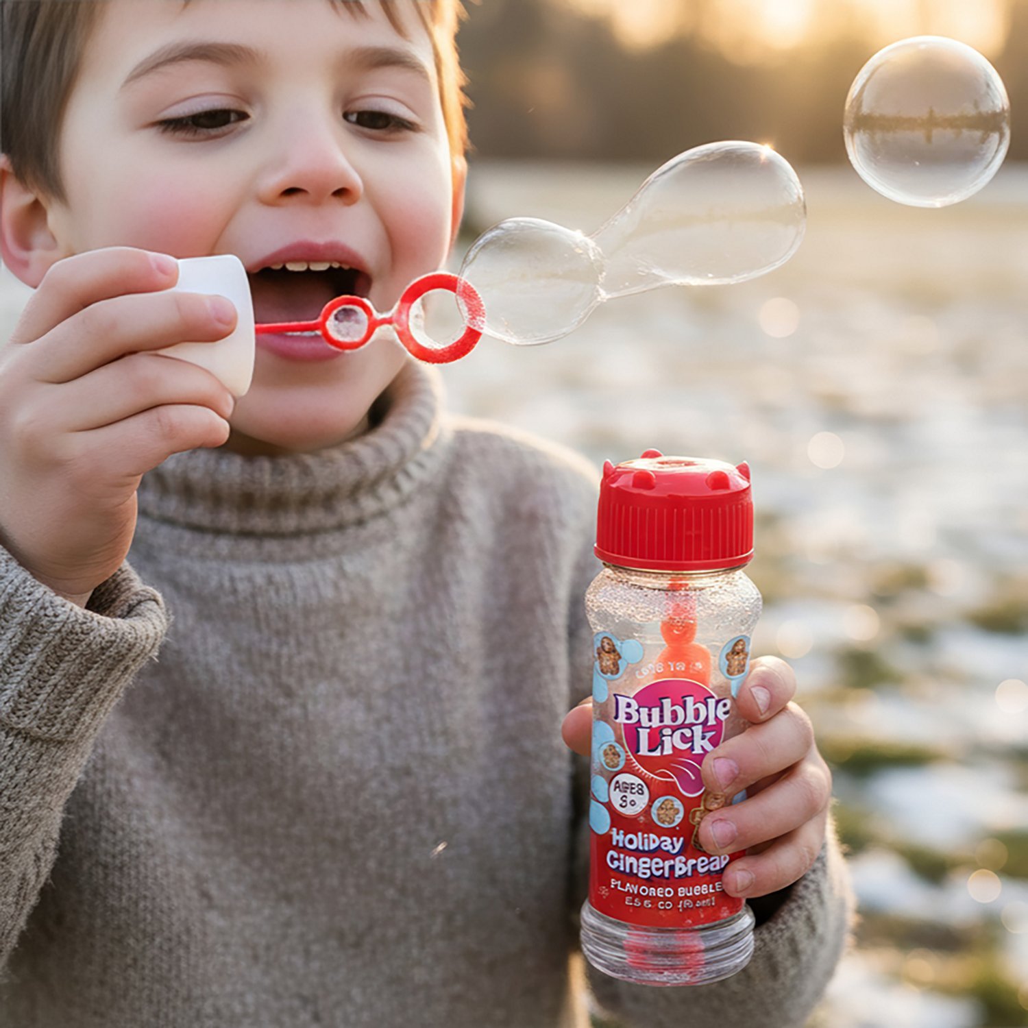 Toysmith Gingerbread Flavored Bubbles - view number 3