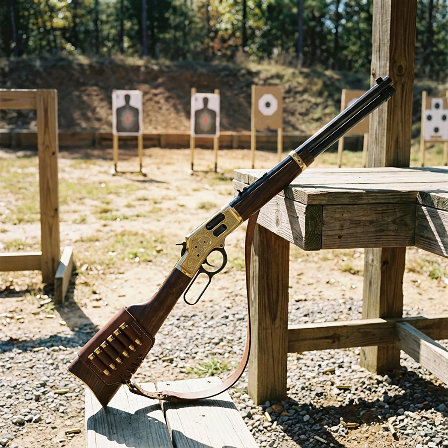 Henry Side Gate Deluxe .44 Magnum/.44 Special Lever Action Rifle - view number 2