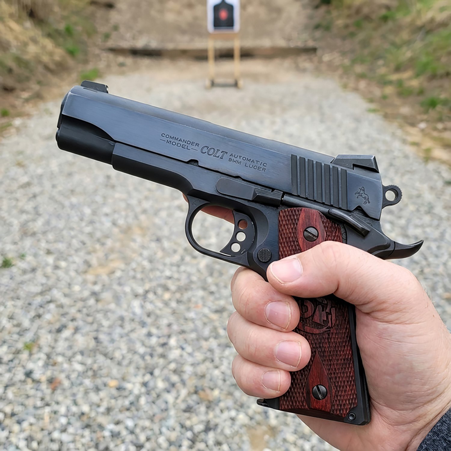 Colt 1911 Combat Commander .38 Super Pistol - view number 2