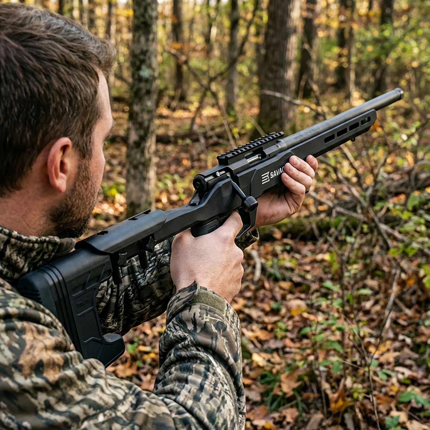 Savage B22 Precision .22 WMR Bolt Action Rifle - view number 3