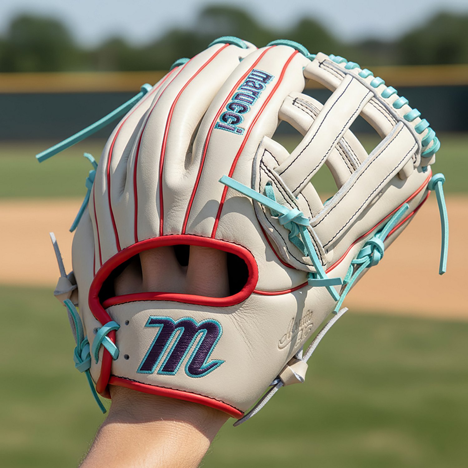 Marucci 12 in Youth ACADIA M Type H-Web Fielding Baseball Glove - view number 6