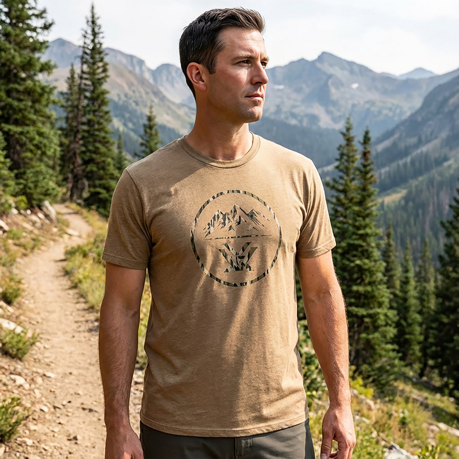Vortex Men's 3 Peaks Graphic T-shirt - view number 5
