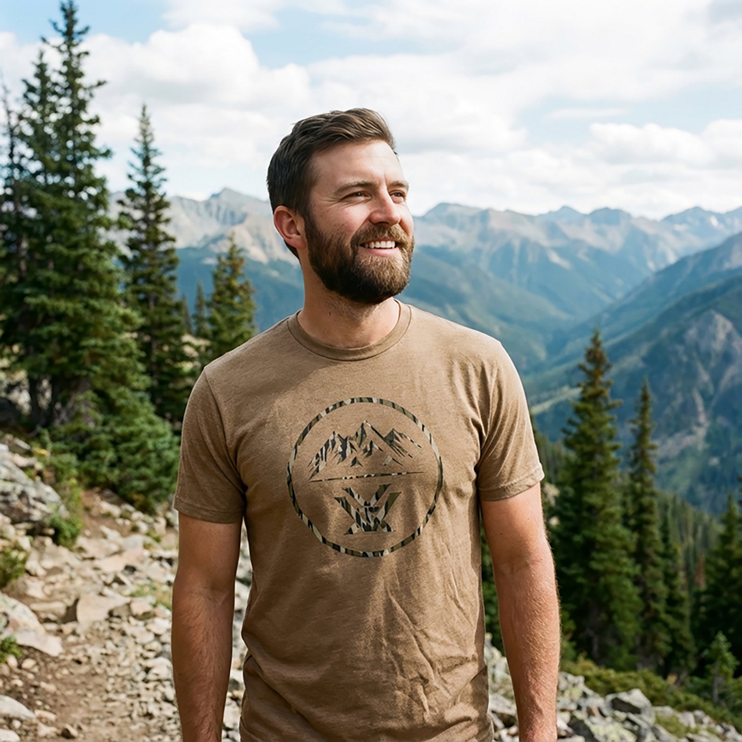 Vortex Men's 3 Peaks Graphic T-shirt - view number 6