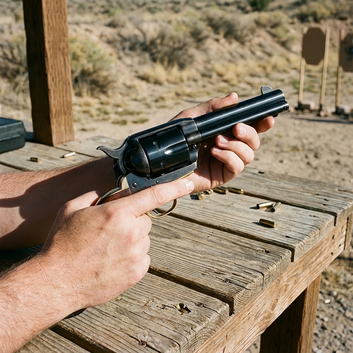 Uberti 1873 Cattlemen Hombre .357 Mag Single Action Revolver - view number 3