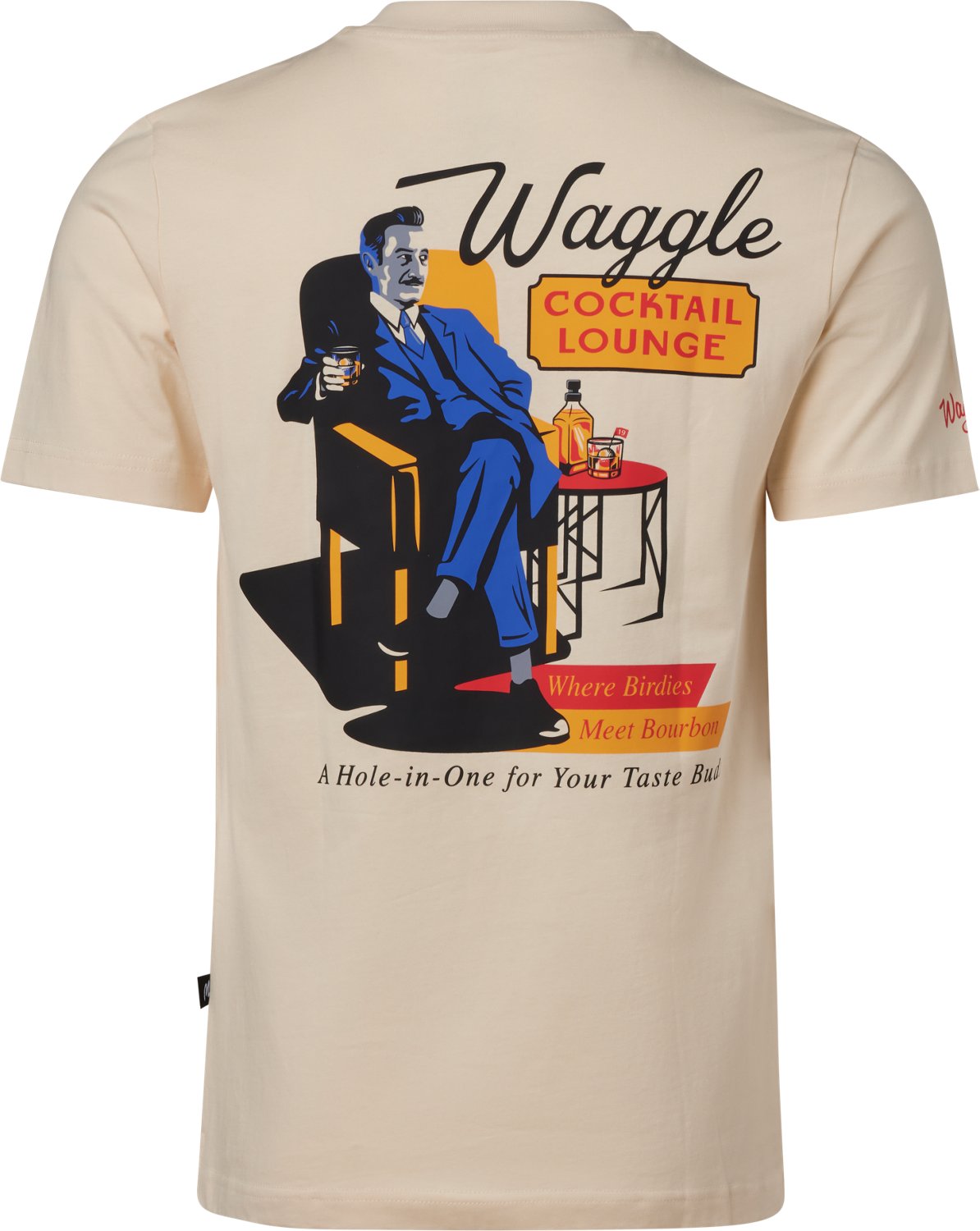 Waggle Golf Men's 3 Cocktail Lounge T-shirt - view number 5
