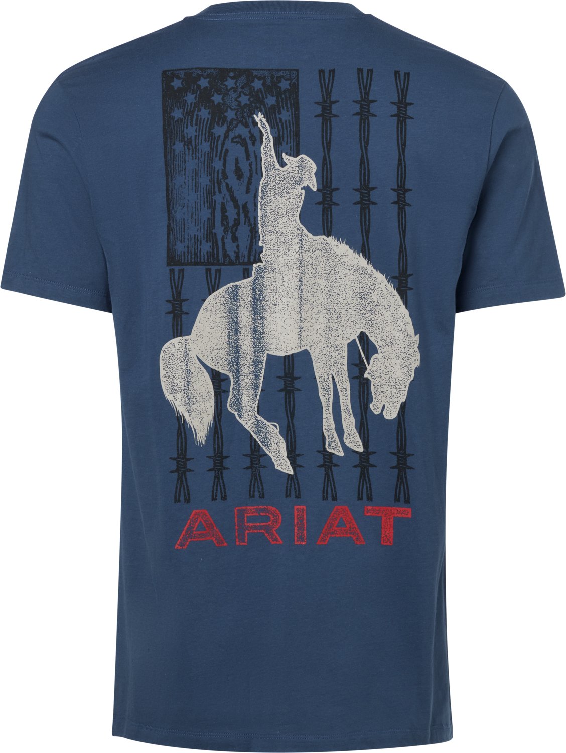Ariat Men's Flag Bronco Classic Fit T-shirt - view number 6