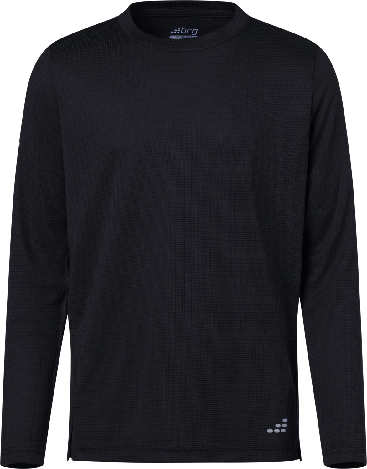 BCG Boys' Grid Mesh Spring Long Sleeve T-Shirt