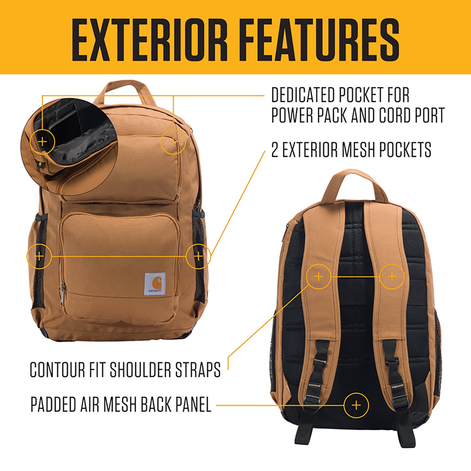 Carhartt 28L Dual Compartment Laptop Backpack - view number 2