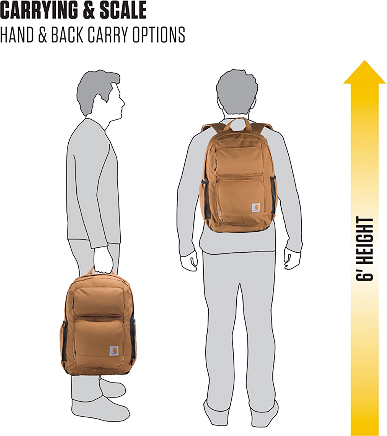 Carhartt 28L Dual Compartment Laptop Backpack - view number 6
