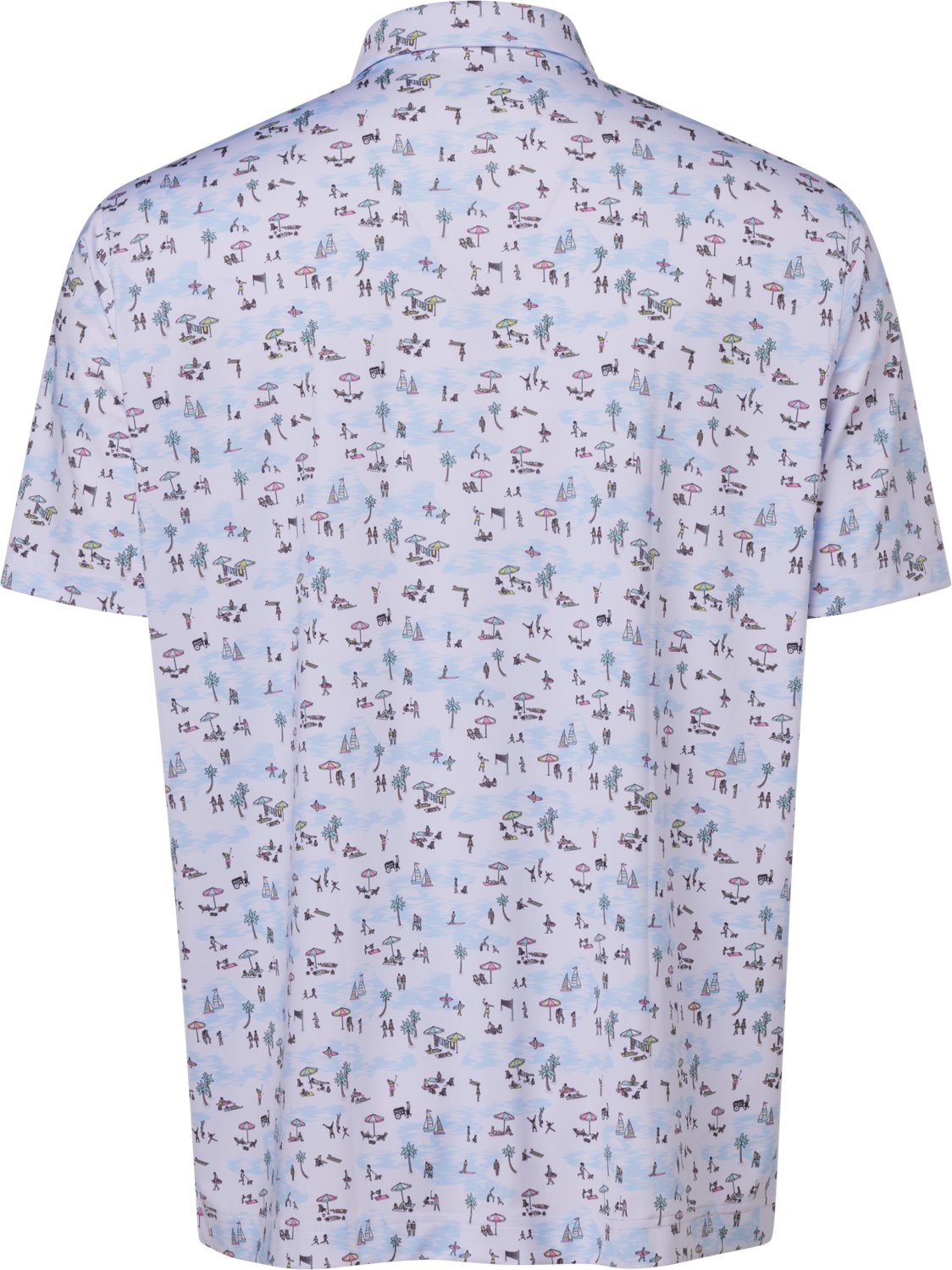 Waggle Men's Beached It Polo Shirt - view number 2