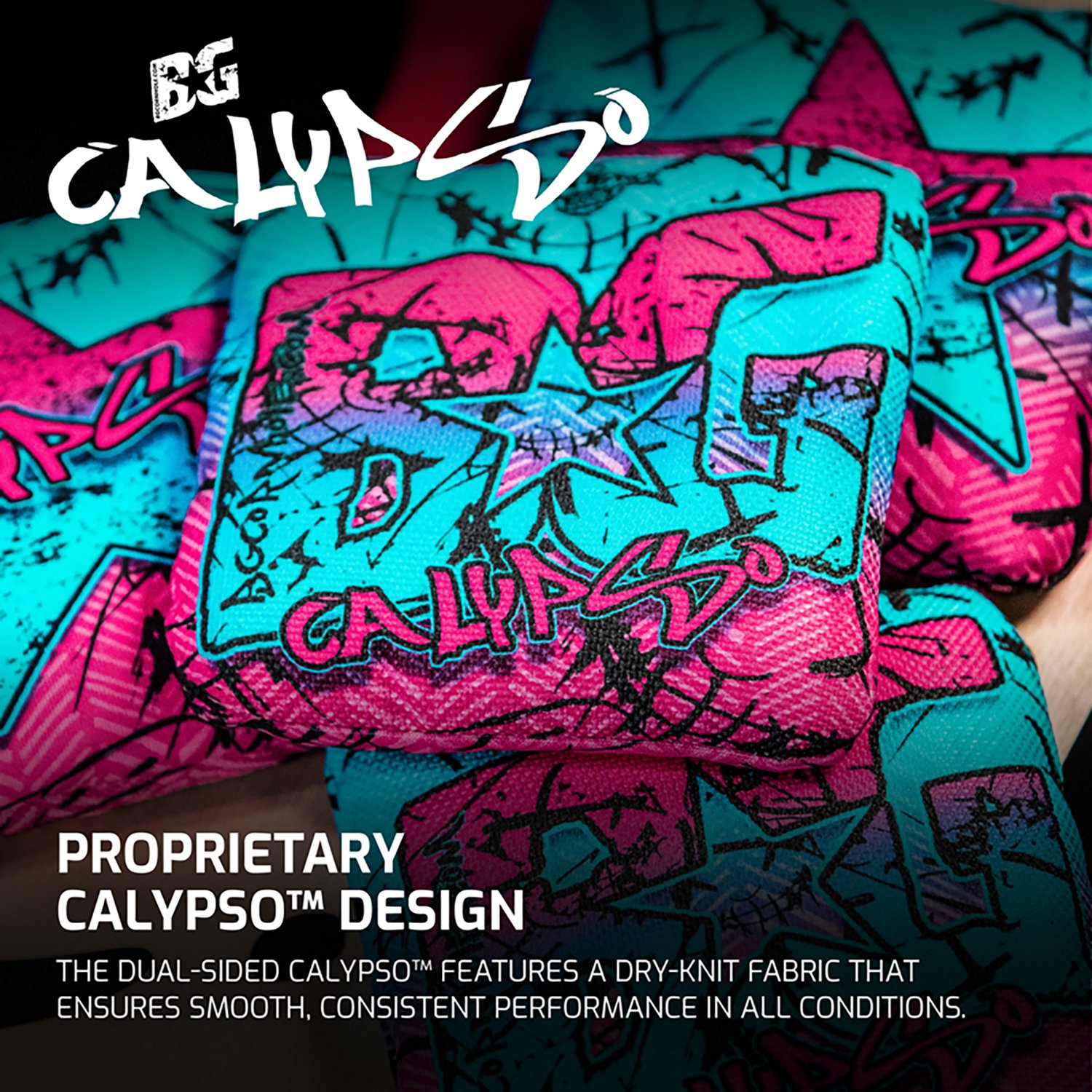 American Cornhole League Pro Calypso Smile Cornhole Bags - view number 2