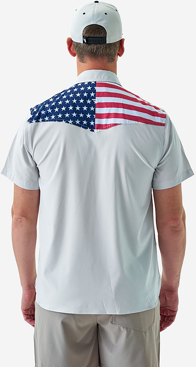 BURLEBO Men's All American Performance Western Shirt - view number 2