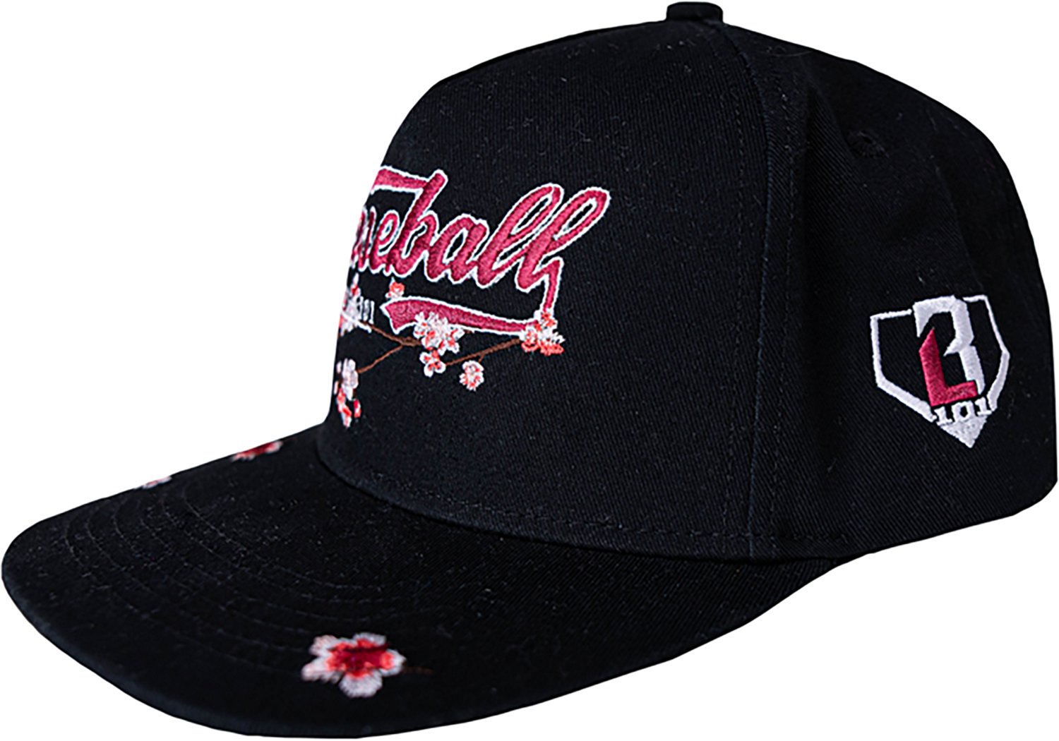 Baseball Lifestyle 101 Men's Cherry Blossoms Snapback Hat - view number 2