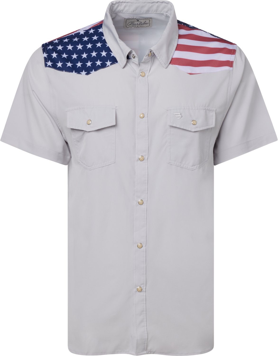 BURLEBO Men's All American Performance Western Shirt - view number 5