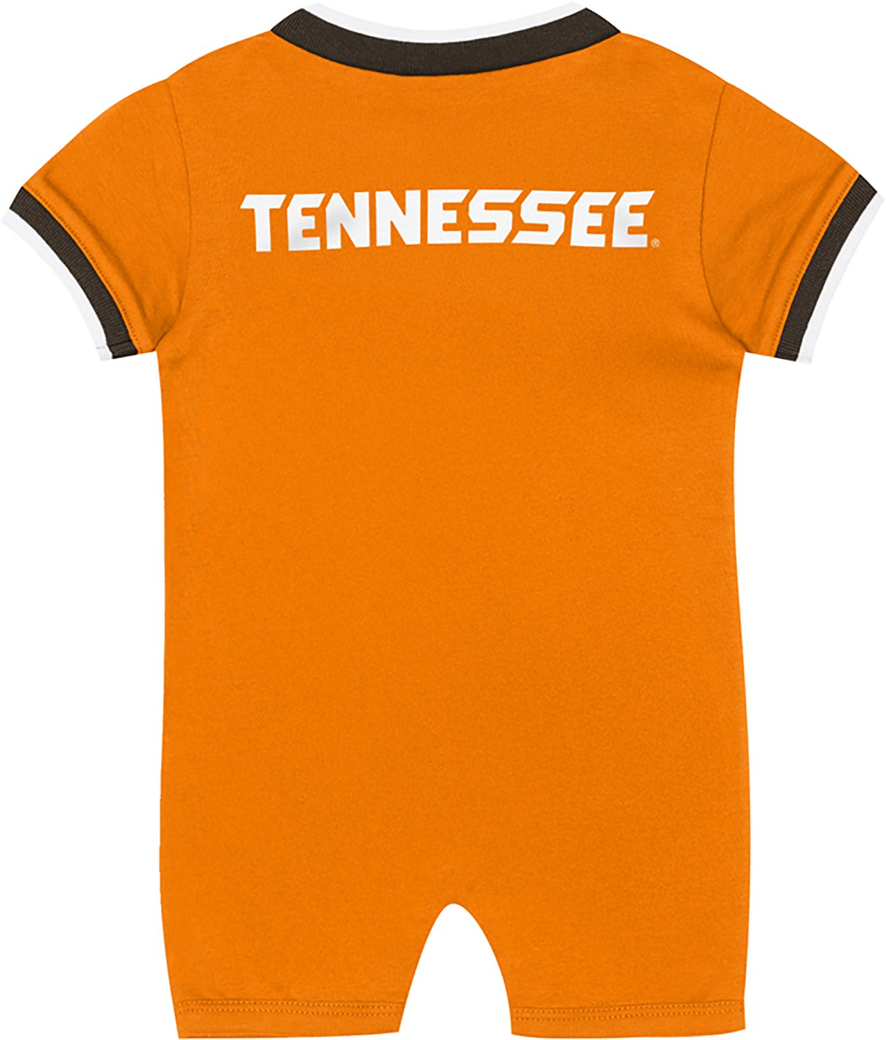 Outerstuff Infants' University of Tennessee Scatter Print Pinch Short Sleeve Romper - view number 2