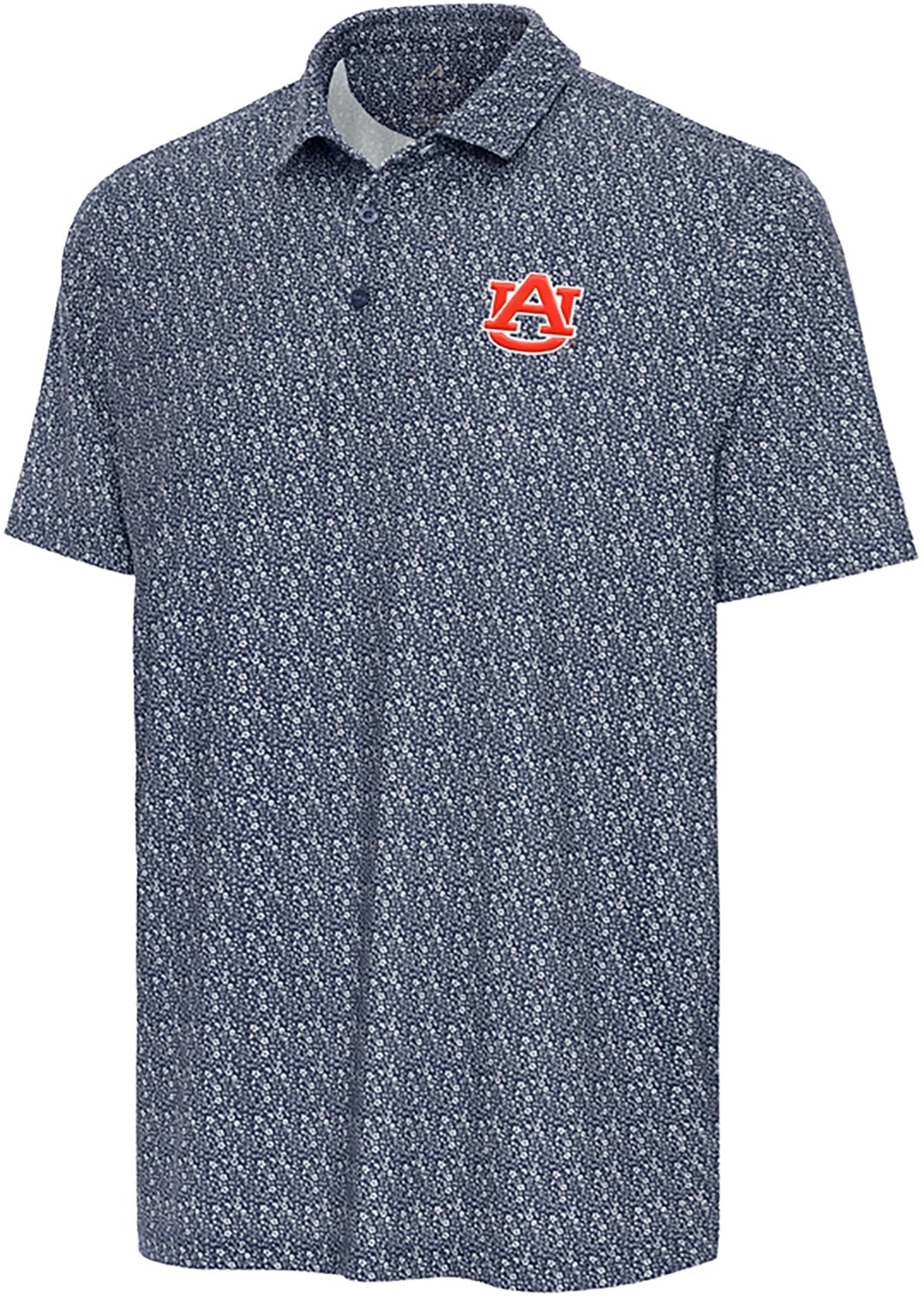 Antigua Men's Auburn Tigers Botanic Polo Shirt