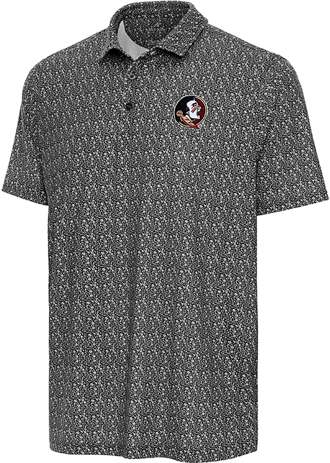Antigua Men's Florida State Seminoles Botanic Polo Shirt