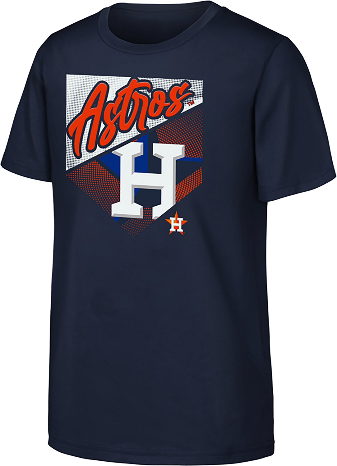 Outerstuff Boys' Houston Astros Prime Plate Graphic T-shirt