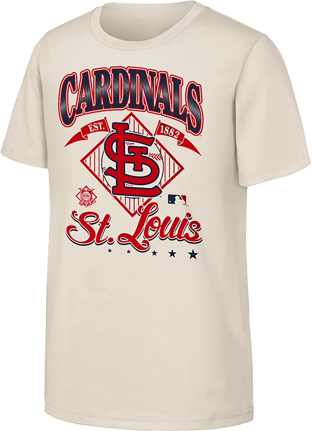 Outerstuff Boys' St. Louis Cardinals Triple Hit Graphic T-shirt