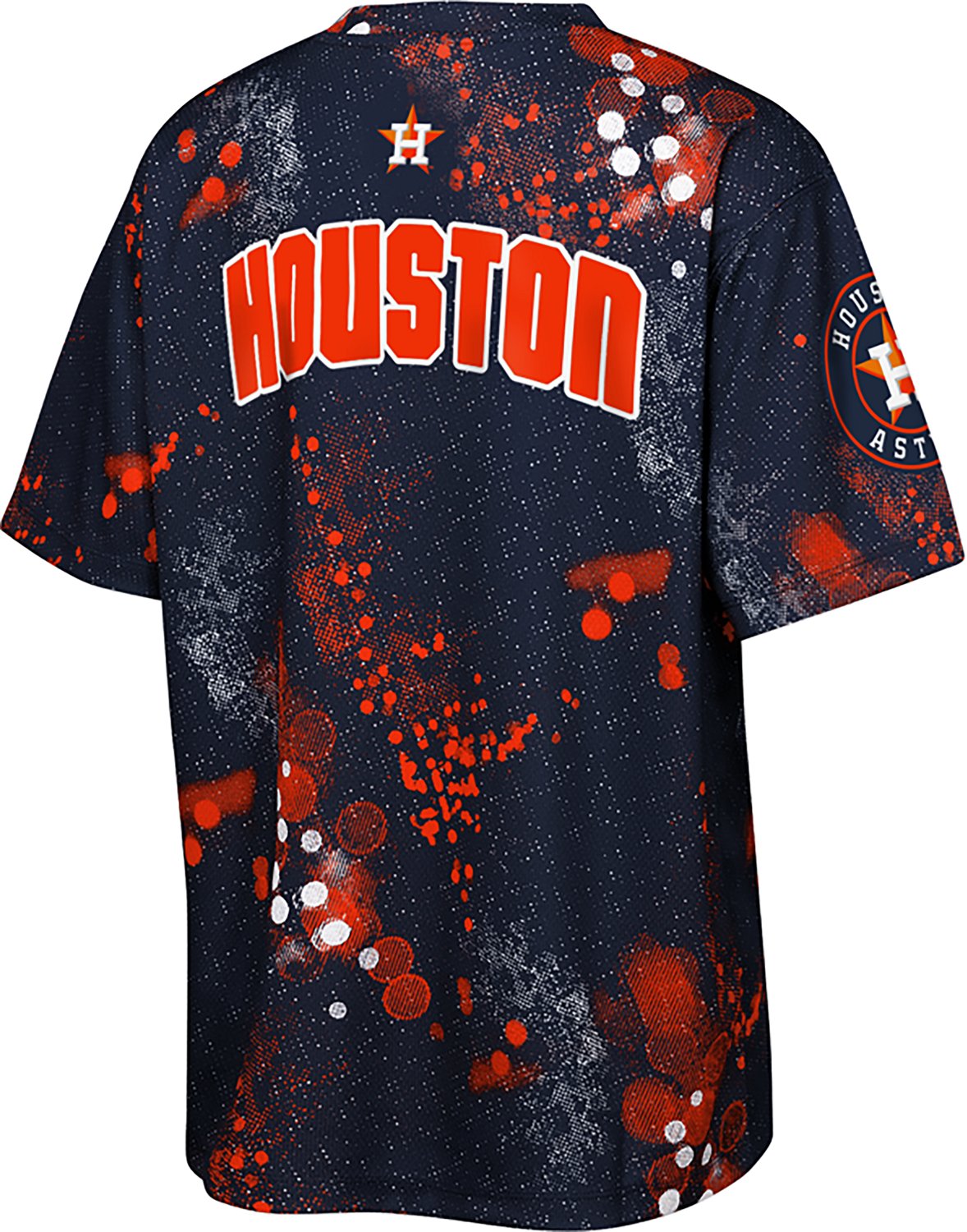 Outerstuff Boys' Houston Astros Stadium Lights Sublimation Graphic T-shirt - view number 2
