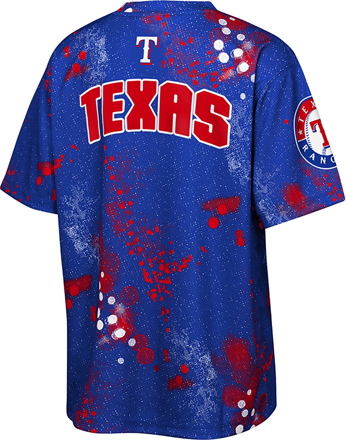 Outerstuff Boys' Texas Rangers Stadium Lights Sublimation Graphic T-shirt - view number 2