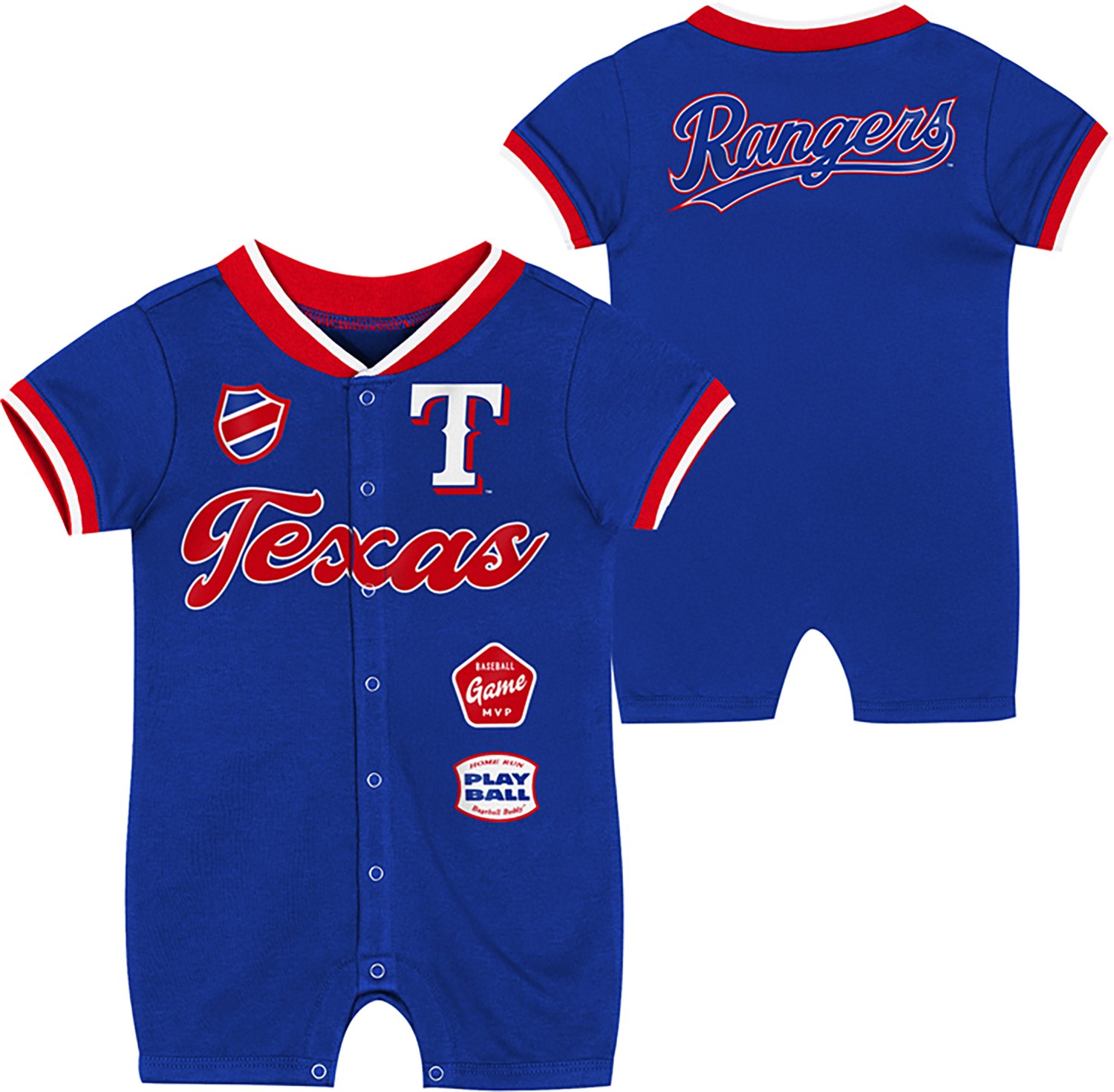 Outerstuff Infants' Texas Rangers Pinch Coverall - view number 3