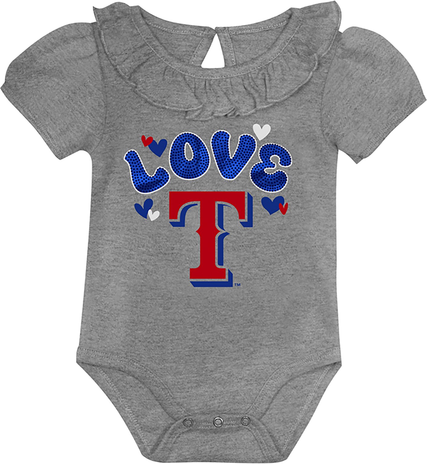 Outerstuff Infants' Texas Rangers Hop Base Creeper Set 2-Pack - view number 3